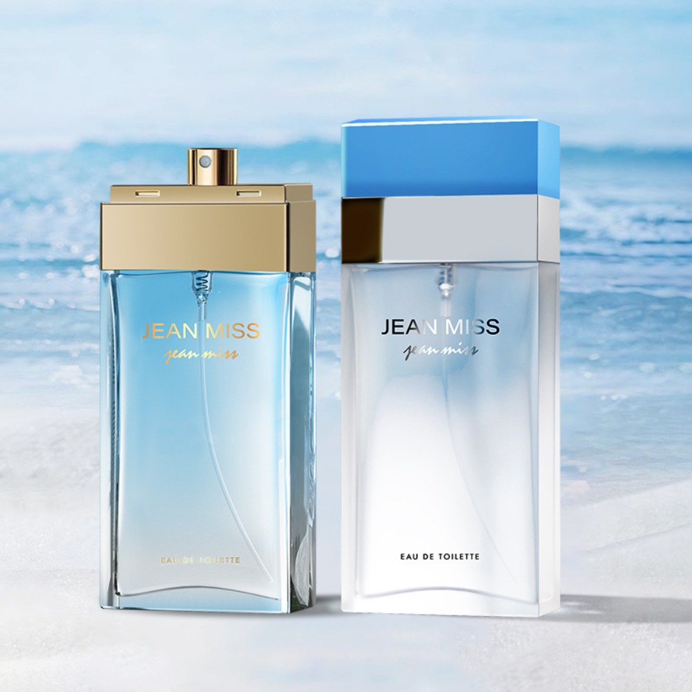 Perfume Floral Fragrance - عطر زهور بحرية زرقاء فاتحة للنساء