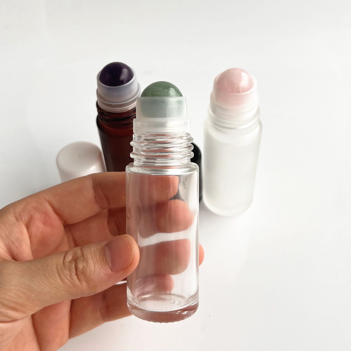 زجاجة رولر زجاجية كهرمانية/مصق - مراجعة Perfume Fragrance Gallon وسعره