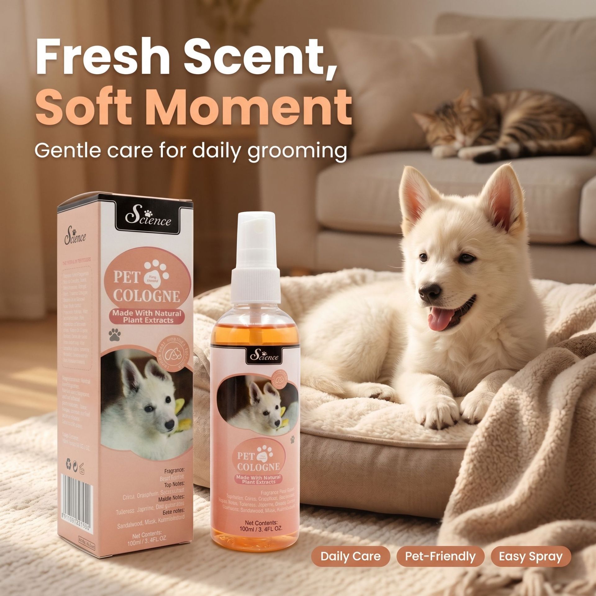 بخاخ مزيل الروائح الكريهة للكل - مراجعة Perfume Fragrance Shampoo وسعره