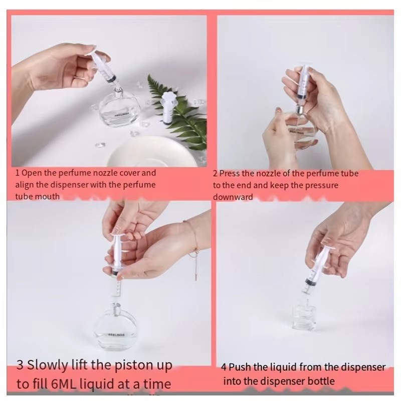 حقنة بلاستيكية سعة 5 مل لتوزيع - مراجعة Perfume Fragrance Gallon وسعره